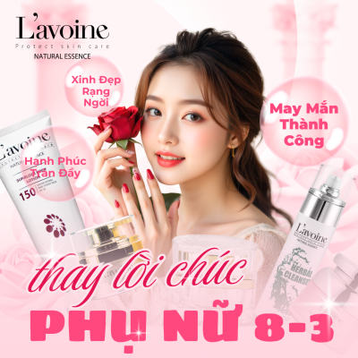 L'avoine tri ân phái đẹp nhân dịp 8/3 – Chúc mừng ngày Quốc tế Phụ nữ